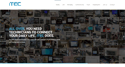 Desktop Screenshot of itec-europe.com