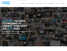Tablet Screenshot of itec-europe.com